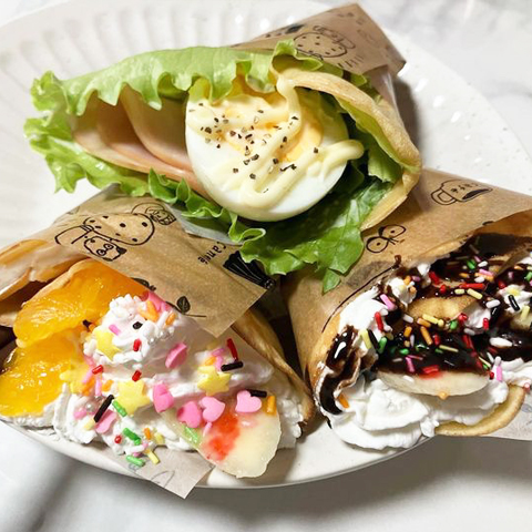 ミニクレープを作ろう！