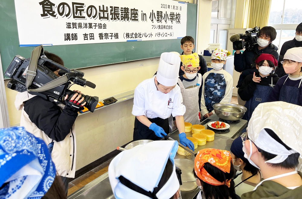 100年後も存在し続けて大津市をはじめとする地域に貢献する洋菓子店に。