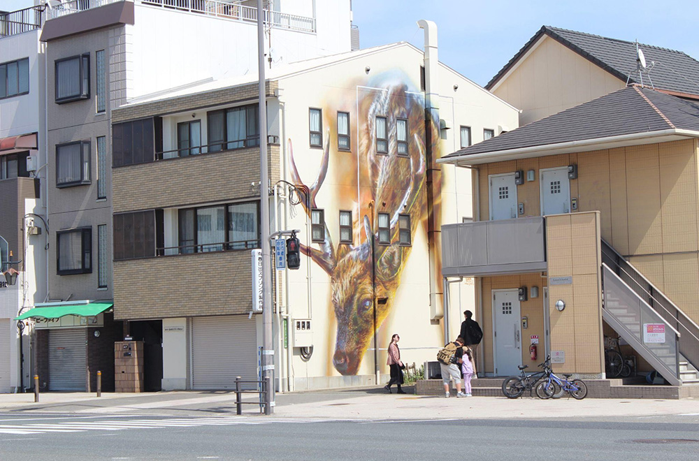 ミューラル(壁画)を日本に広めて、アートをもっと身近な存在にし、街と子どもたちの未来を明るくする。