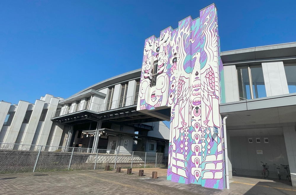 プロのアーティストによるウォールアートで佐賀県多久市をサブカルな街にしたい!