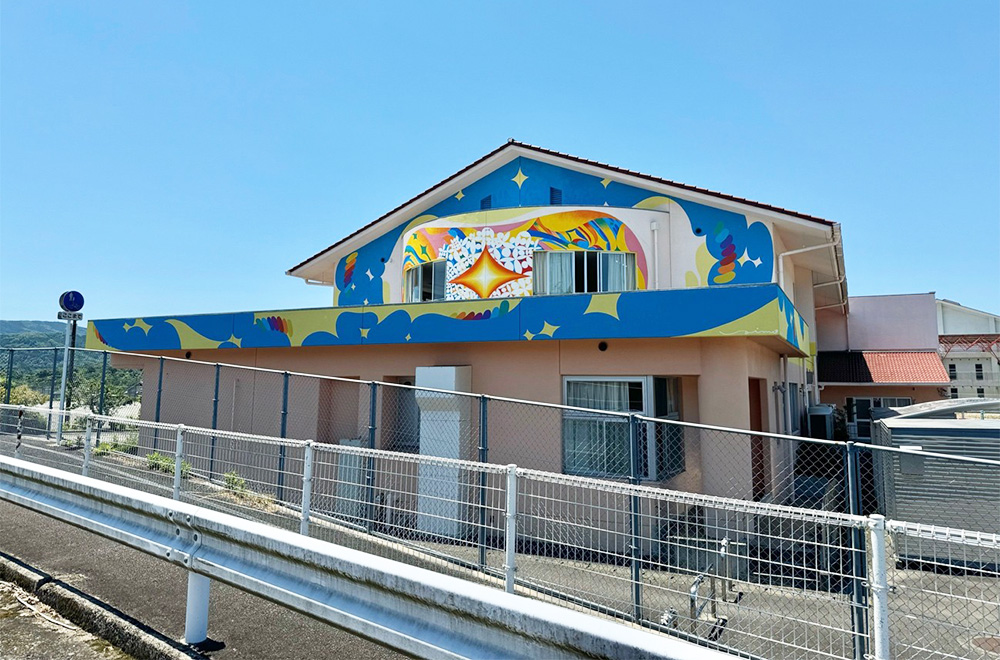 プロのアーティストによるウォールアートで佐賀県多久市をサブカルな街にしたい!