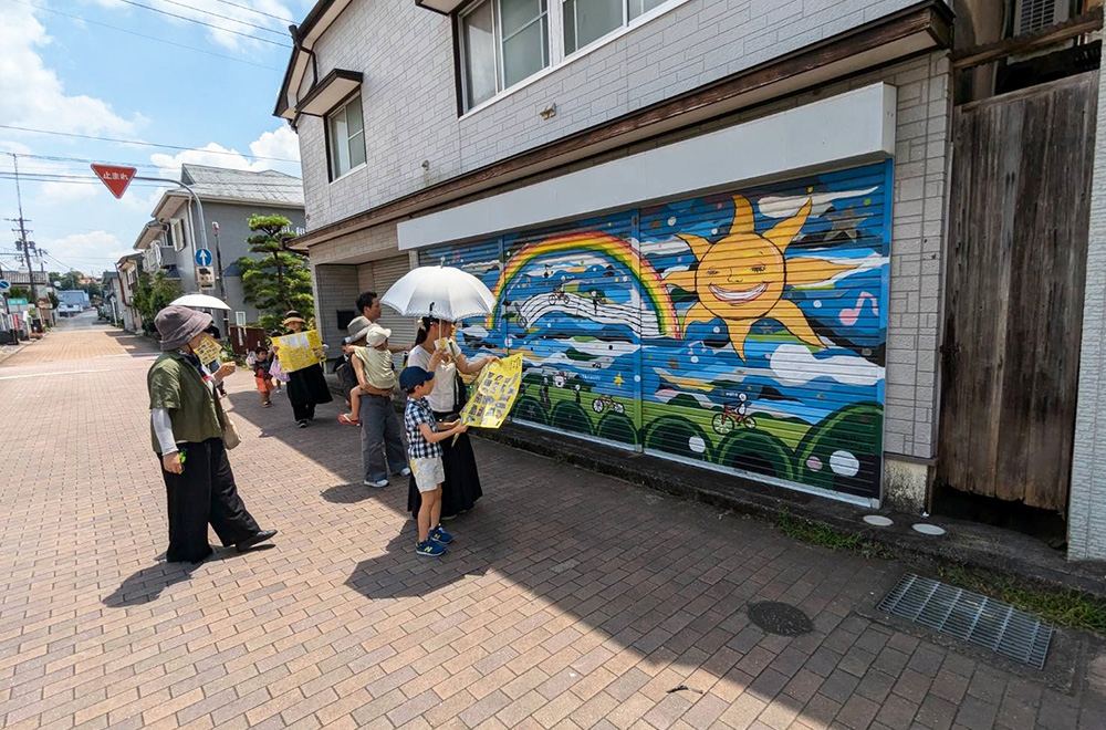 プロのアーティストによるウォールアートで佐賀県多久市をサブカルな街にしたい!