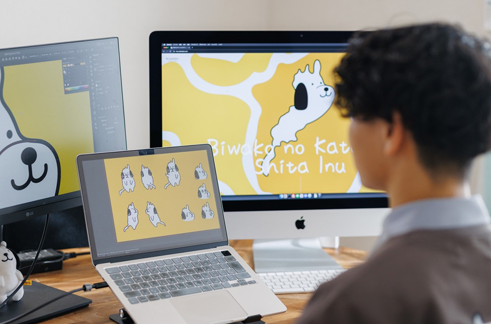 マザーレイク・琵琶湖をモチーフにしたキャラクター「びわけん」で滋賀県をもっと盛り上げていきたい！