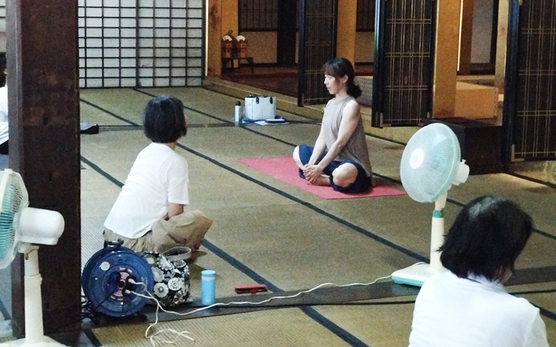 ヨガやマルシェを通して大津市の人々や地域をもっと元気にしたい！