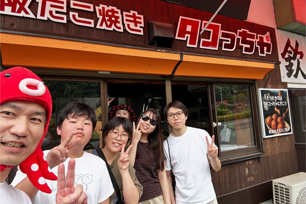 インタビューバトンvol.168 | 山口県岩国市で、コミュニティの拠点としてのたこ焼き屋を運営。