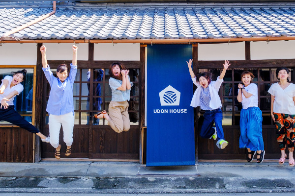 香川の新たな観光スタイル UDON HOUSE。