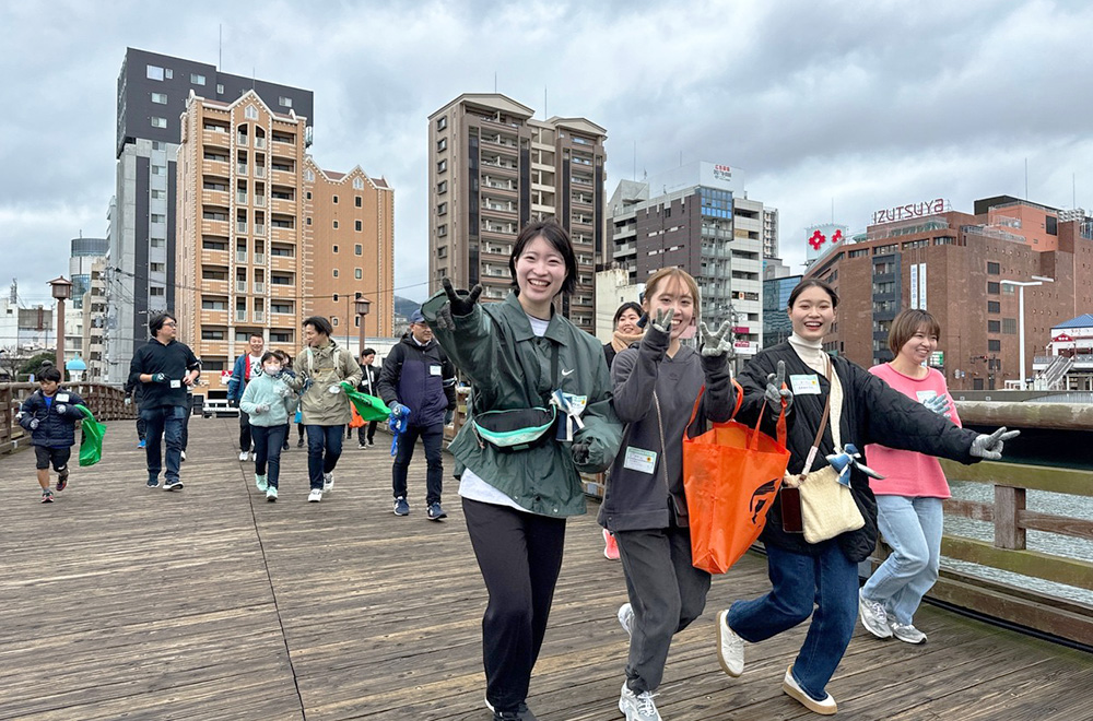 全国各地にプロギング活動を広めて“明るい日本”をつくりたい。